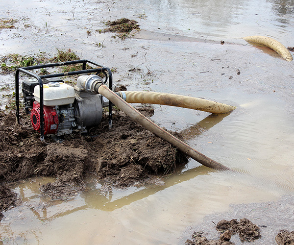 Flooding Pump Outs